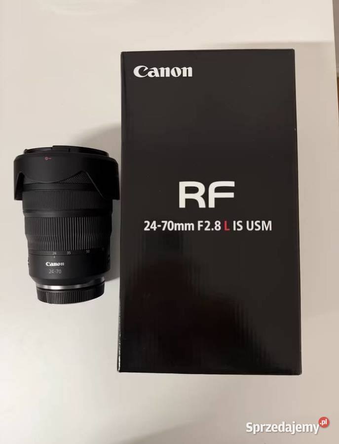 Canon EOS R5 RF 2470mm f28 L IS USM 2 baterie mazowieckie Sadków Duchowny