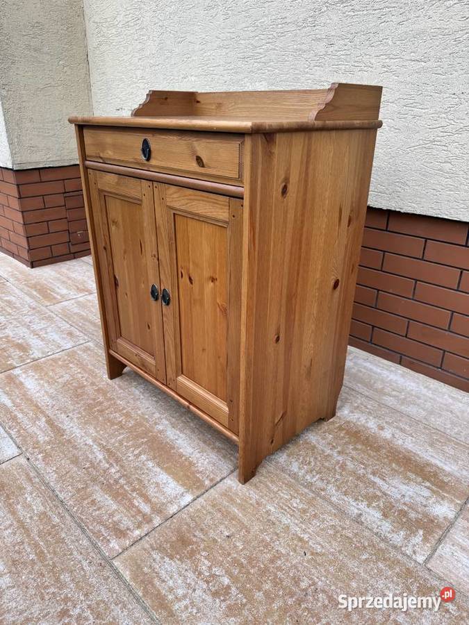 Szafka Leksvik komoda Ikea drewniana Garwolin