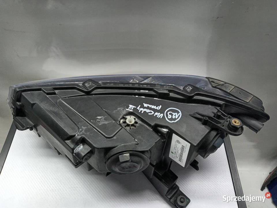 LAMPA PRZÓD PRZEDNIA PRAWA VW CADDY 4 2K8941C06 Lampy przednie wielkopolskie
