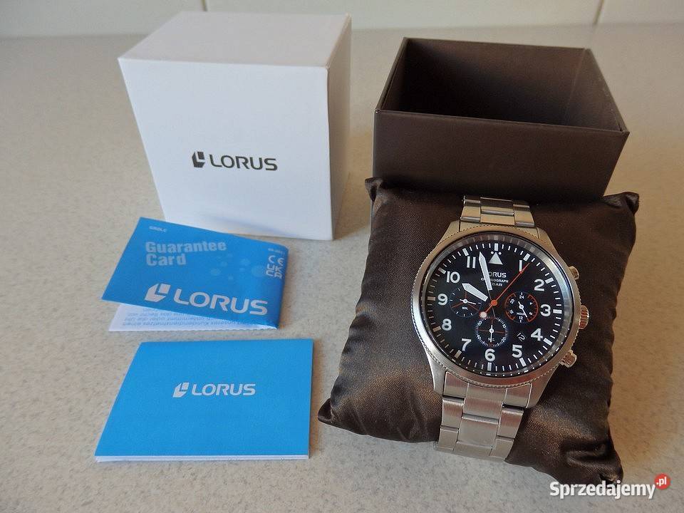 Zegarek męski LORUS Aviator VD53X381 CHRONOGRAF