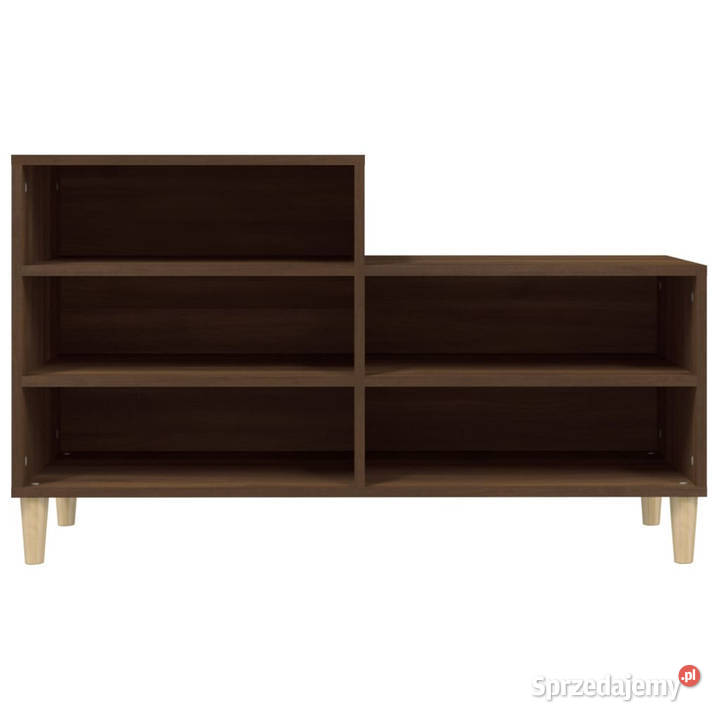 Szafka na buty brązowy dąb 102x36x60 WM819731