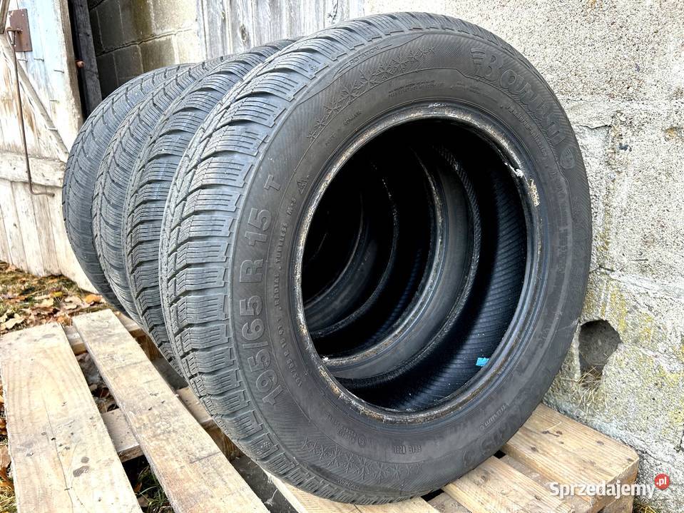 nowe OPONY Zimowe 195 65 R15 BARUM POLARIS 3 4 sprzedam