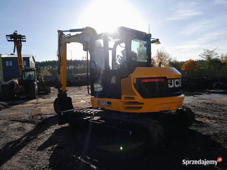 JCB 86C2 2022R KOPARKA 8 TON CAT VOLVO KUBOTA Krotoszyn