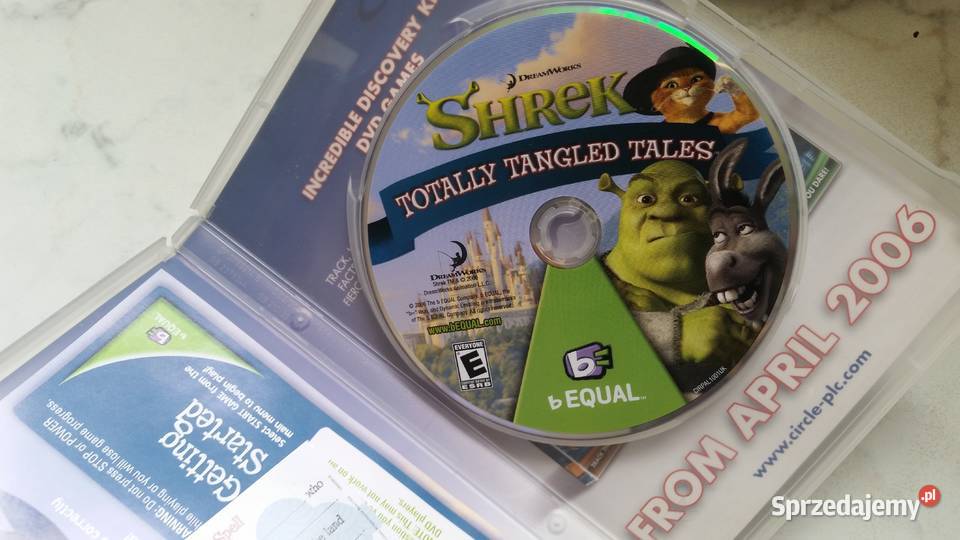 SHREK Totally Tangled Tales DVD GAME 2005 lubelskie Puławy