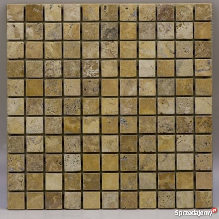 Mozaika Trawertyn Golden Sienna 23x23 FM150 lubelskie Krzywda