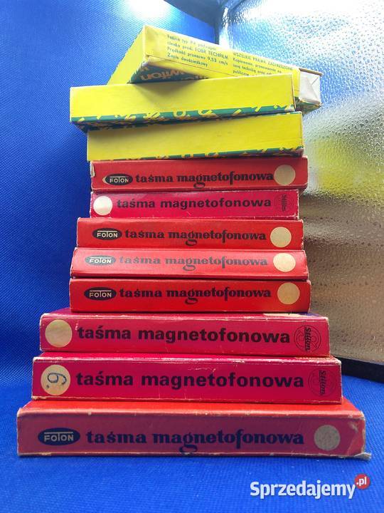 Taśmy szpulowe magnetofonowe do magnetofonów mazowieckie Warszawa
