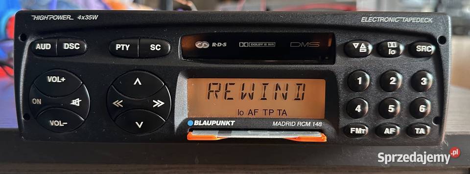Radio samochodowe Blaupunkt Madrid RCM148 Blaupunkt kujawsko-pomorskie Toruń