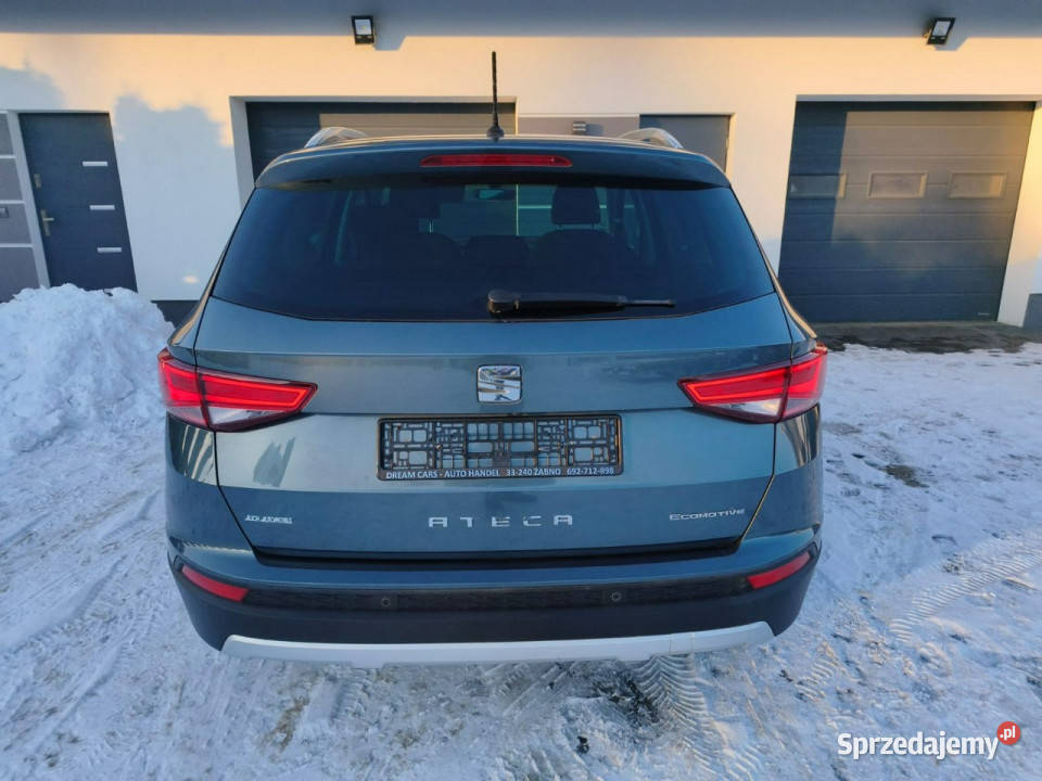 Seat Ateca kamera cofanianawigacjaopłacona centralny zamek Ateca Żabno