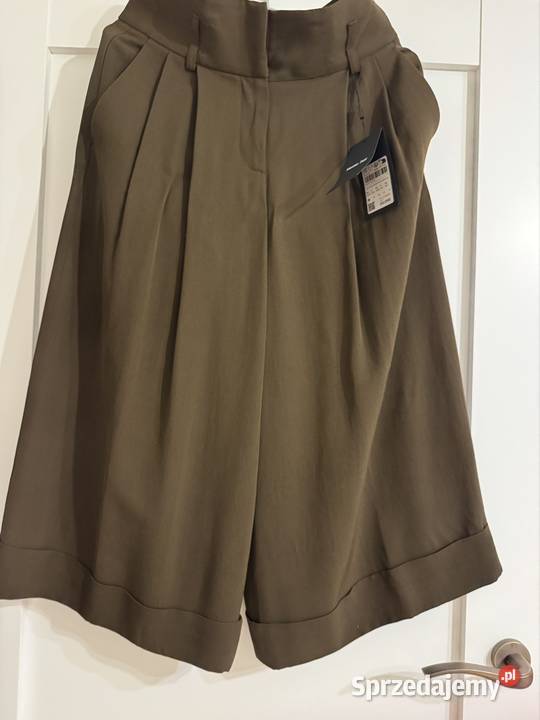 Spodnie damskie 34 Massimo Dutti kuloty bermudy Częstochowa