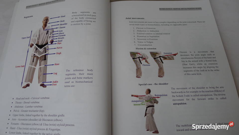 SHIHAN KRON Technical Biomechanics of Karate mazowieckie Radom sprzedam