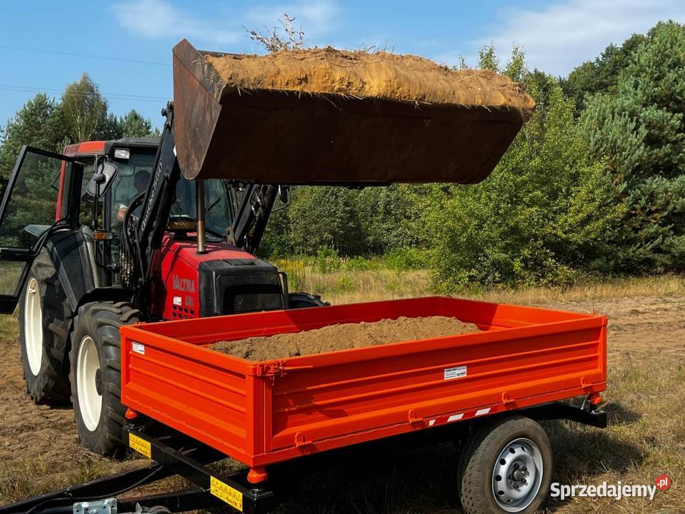 Przyczepa WYWROTKA 15t Przyczepka 3w1 wywrot