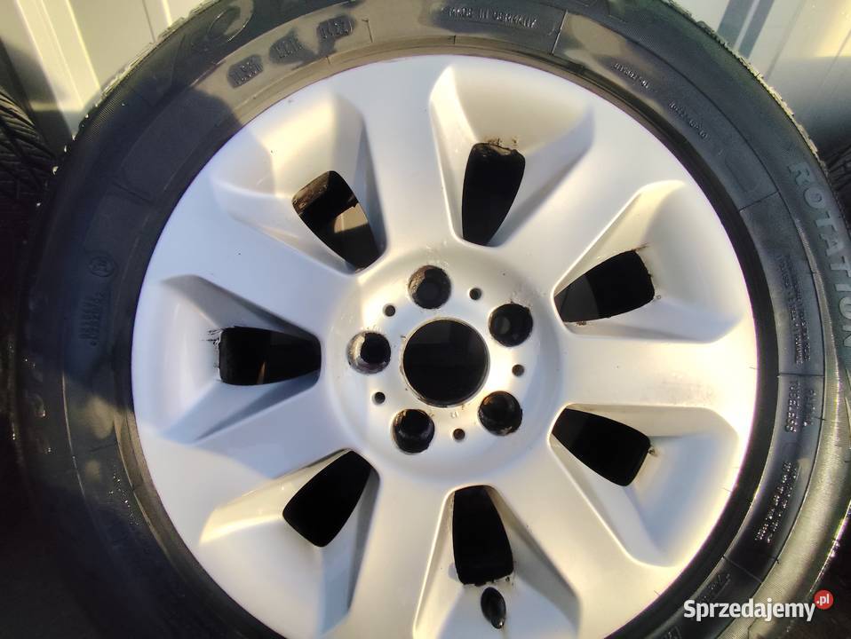 Komplet oryginalnych felg z oponami do BMW Hrubieszów