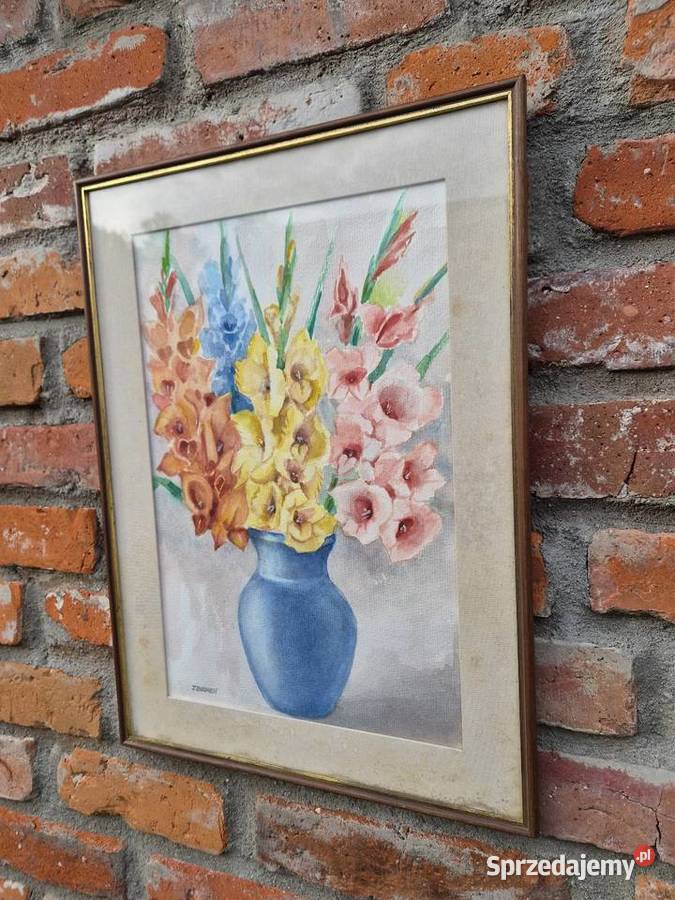 Akwarela w passe partout Szczecinek