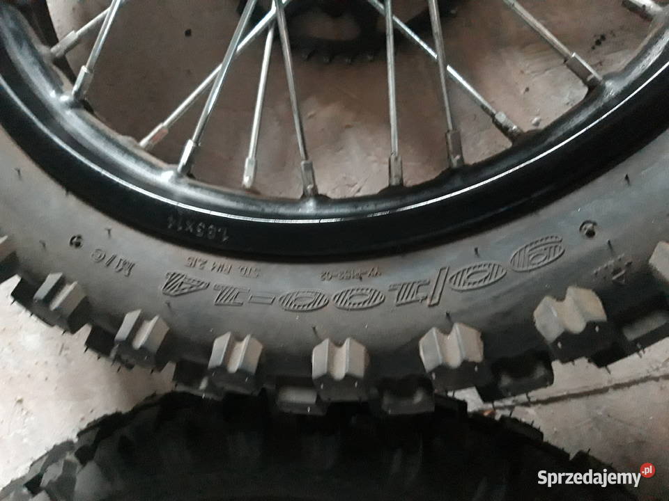koła PITBIKE BIG enduro offroad 17 i 14 MRF KAYO zachodniopomorskie Szczecin