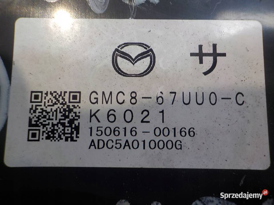 MAZDA 6 GJ III 22 D 14r KOMBI 5D modul PDC osobowe Suków