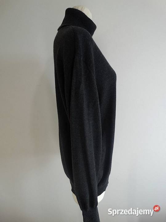 Sweter z Golfem Wełniany 100 Wełna Merino Fine podlaskie sprzedam
