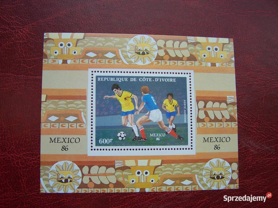 Wybrz Kości Słoniowej 1986 MNH Sport Piłka MŚ Tychy