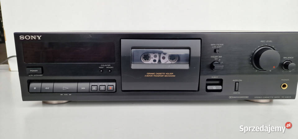 Magnetofon Sony TCK461S casette deck wielkopolskie Międzychód