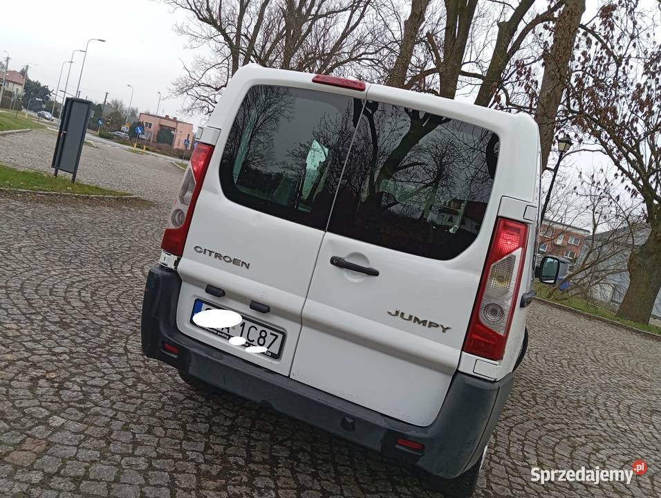 CITROEN JUMPY ŁADNY 16 HDI 6 OSÓB 1 WŁAŚĆ 263000km Gostynin