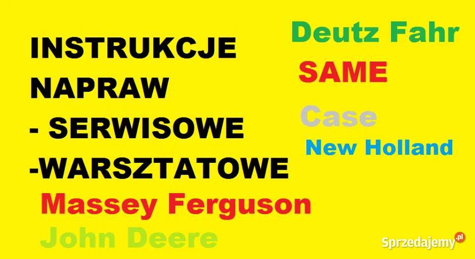 Massey Ferguson Katalog MF Cerea kombajn Pozostałe Szamotuły