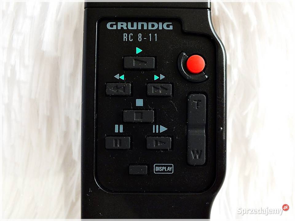 Pilot GRUNDIG RC 811 Video 8 Camera Oryginał z Żary