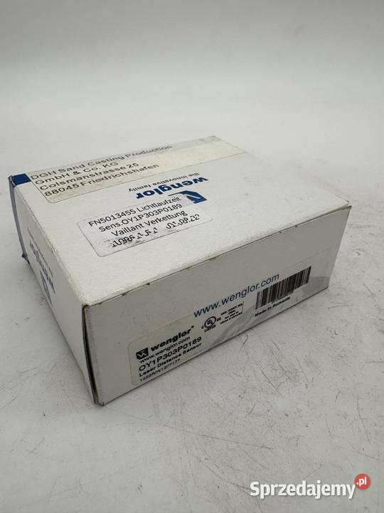 Wenglor OY1P303P0189 Laser Sensor Warszawa