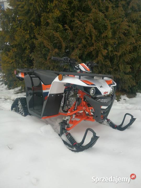 Quad atv Pojazd śnieżny Kayo AU125 zestaw Snow małopolskie Nowy Sącz