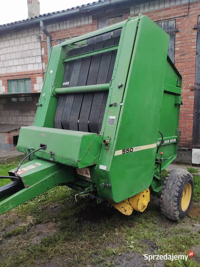 Prasa John Deere 550 John Deere łódzkie Mąkolice