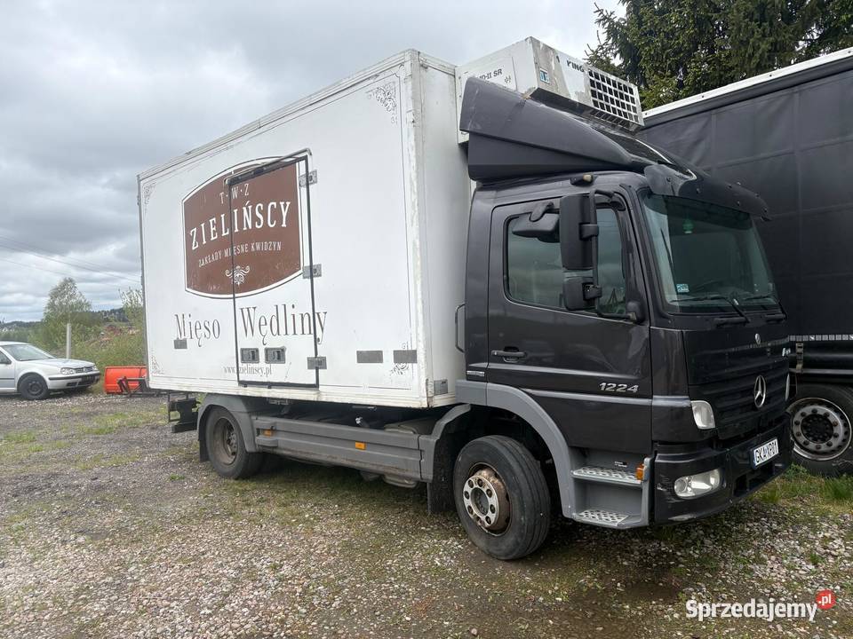 mercedes atego 1224 chłodnia hakowa hakówka Sierakowice sprzedam
