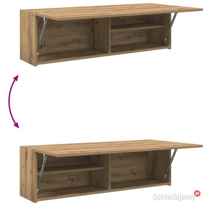 Wisząca szafka łazienkowa dąb artisan 100x25x30 Warszawa sprzedam