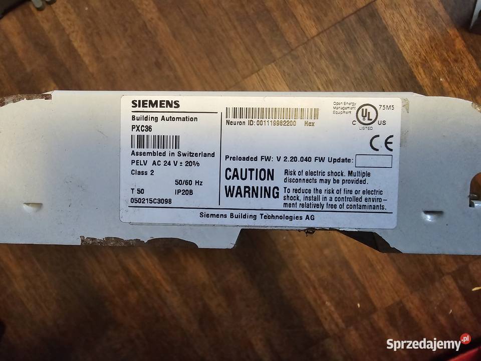 SIEMENS Sterownik PXC36