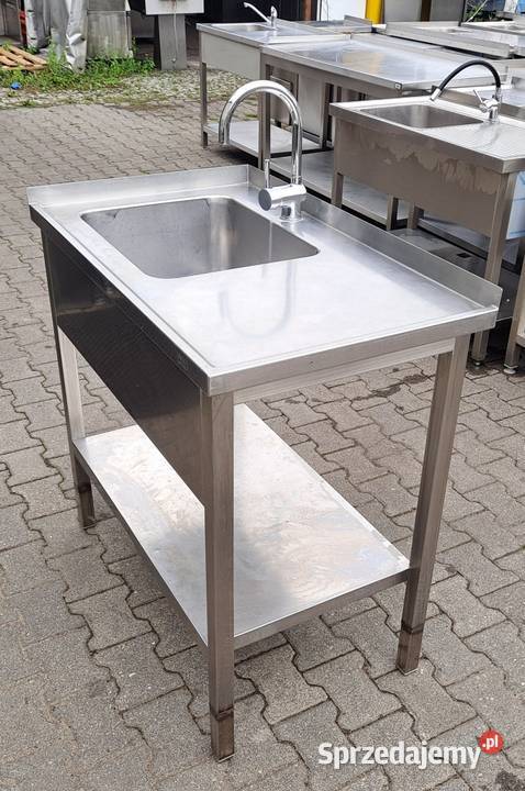 Zlew 1 Komorowy z Półką 1006095 M1841 N Gastronomia Nowe Skalmierzyce