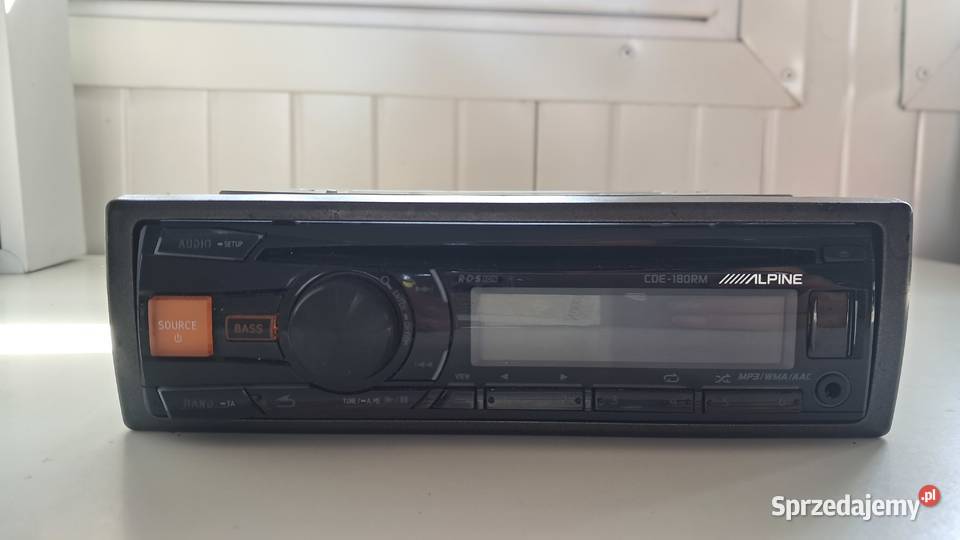 Radio samochodowe Alpine CDE180RM MP3 USB łódzkie Pabianice