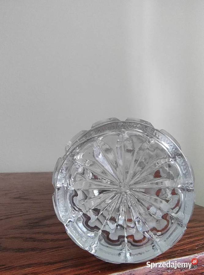 Kryształowy wazon w stylu Vintage lata 70te Przeczów