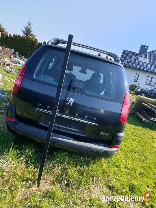 Peugeot 807 w całości na części 10km Niesiebędowice