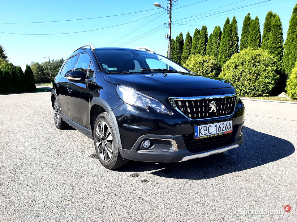 Peugeot 2008 Premium 12 benzyna klimatronik90000 skórzana tapicerka małopolskie