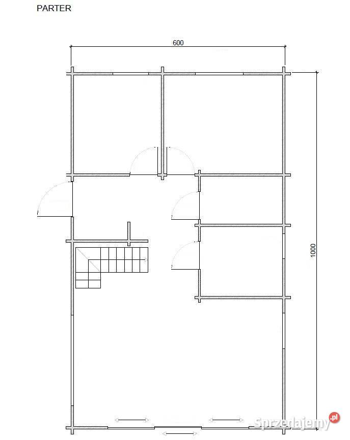 Domek drewniany z bali Malta Deluxe 96m2 Wyszków