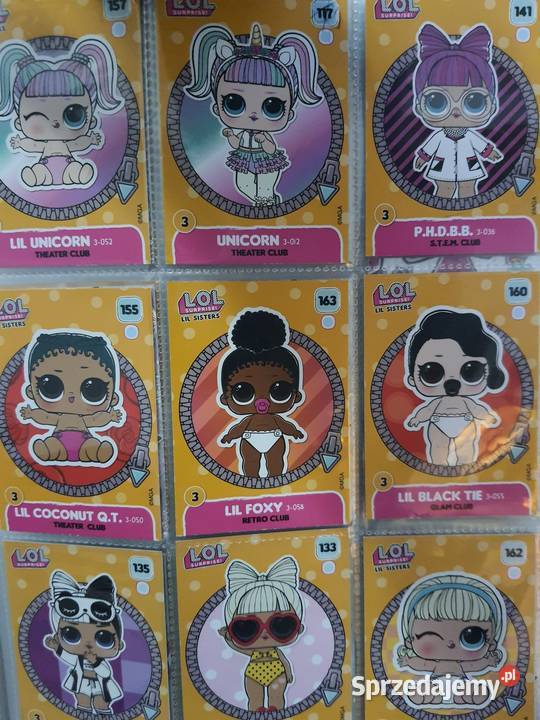 Karty Panini LOL Surprise album Pozostałe Łódź