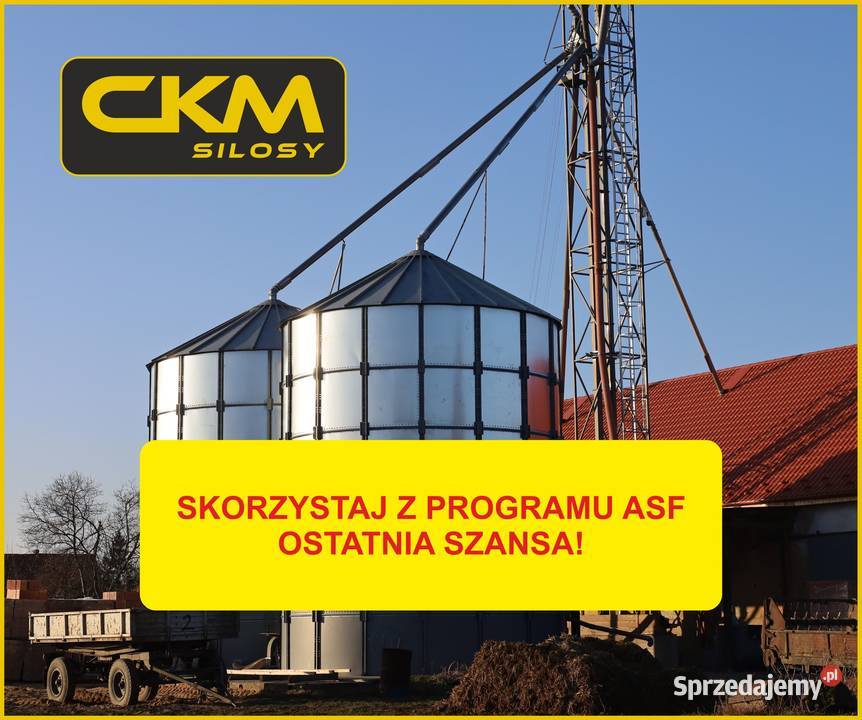 Rolniku Zdobądź do 100 000 na silos dotacja ASF Zielona Góra