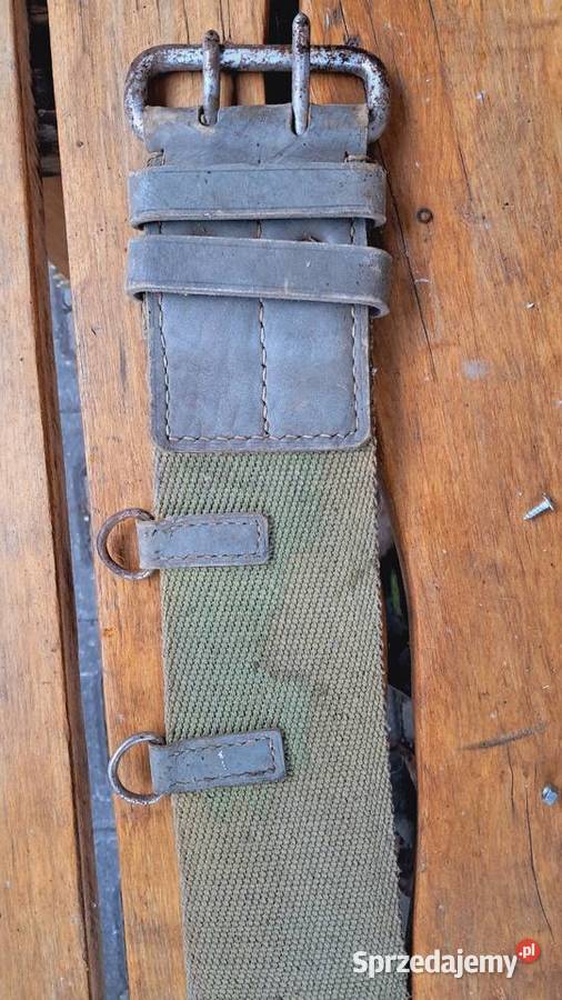 Stary Strażacki Pas Bojowy PRL Pozostałe sprzedam