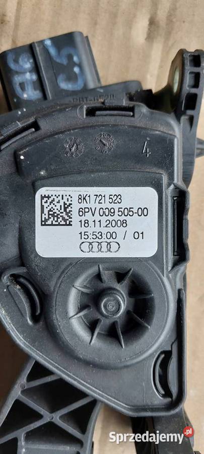 Potencjometr pedał gazu AUDI A4 8K1721523 Szczecin sprzedam