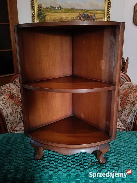 Szafka witrynka narożna dąb ludwik Narożniki Lipno