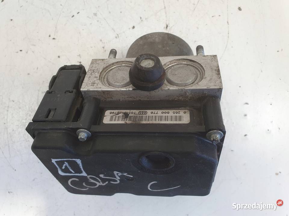 Opel Corsa C 10 12V POMPA ABS hamulcowa Chełm sprzedam