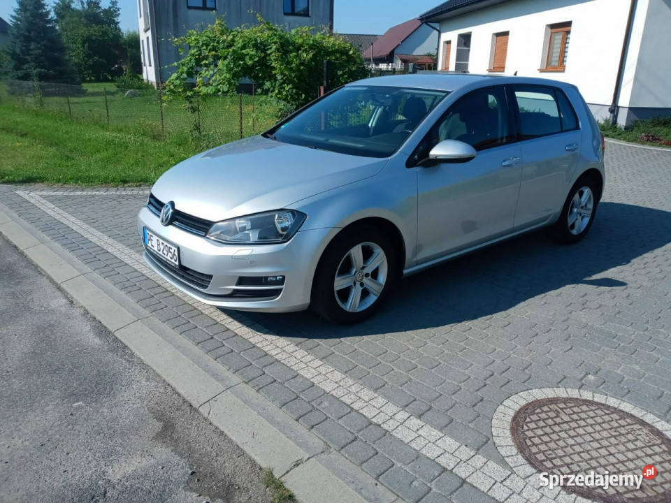 Volkswagen Golf 12B Navi 2014r Grzane Fotele możliwa zamiana podkarpackie Majdan Sieniawski