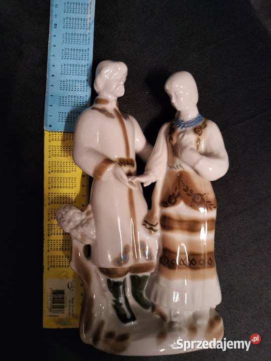 Figura porcelanowa Ukraina kozak i panna Choszczno sprzedam