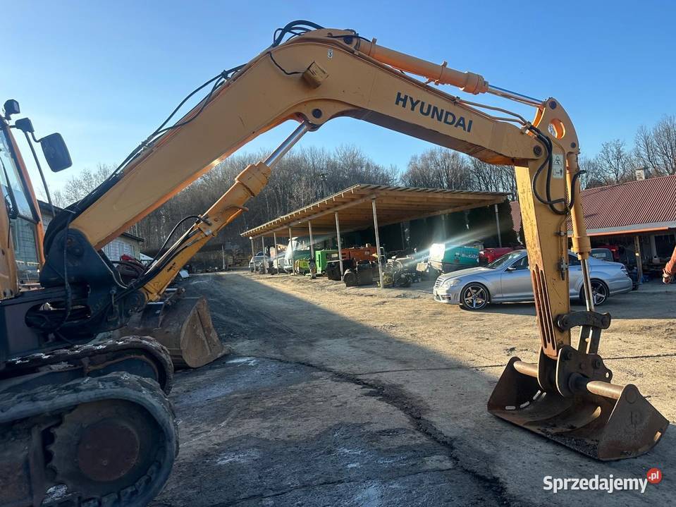 Koparka Gąsienicowa HYUNDAI ROBEX 80 80CR9 Kabina Maszyny budowlane małopolskie Wieliczka