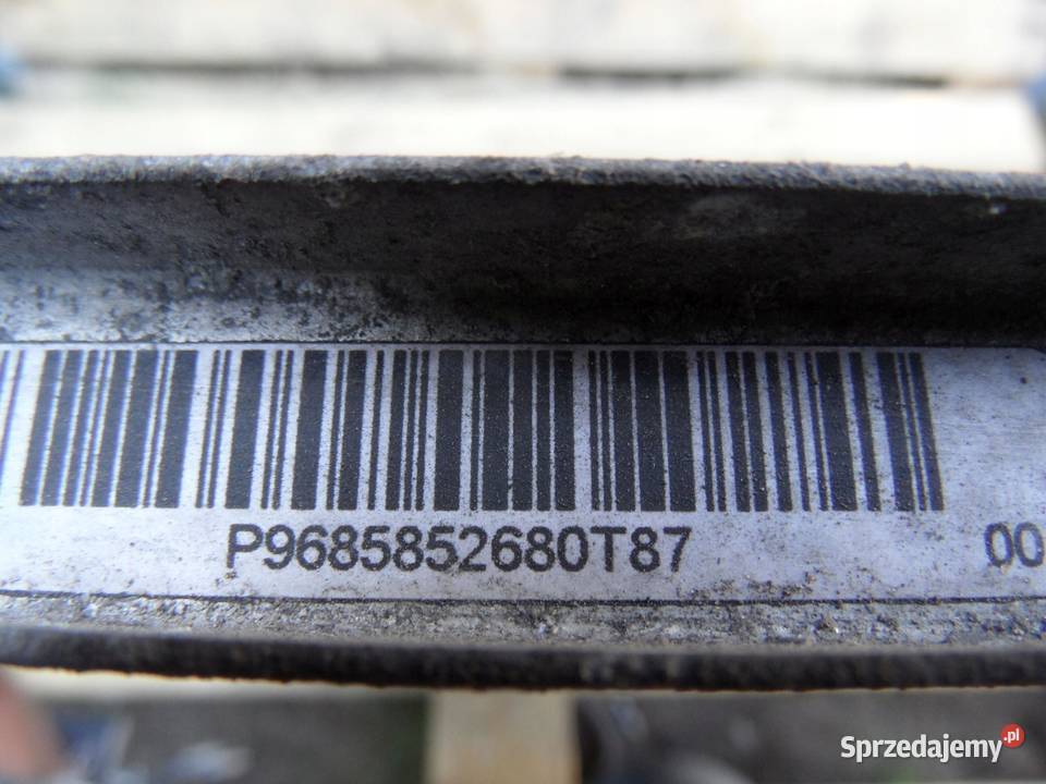 CITROEN C3 PICASSO 10r chłodnica wody