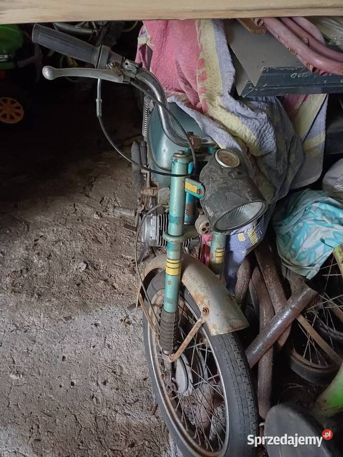 Romet Ogar 205 garażowiec uszkodzony Motocykle, skutery, quady Gródek sprzedam