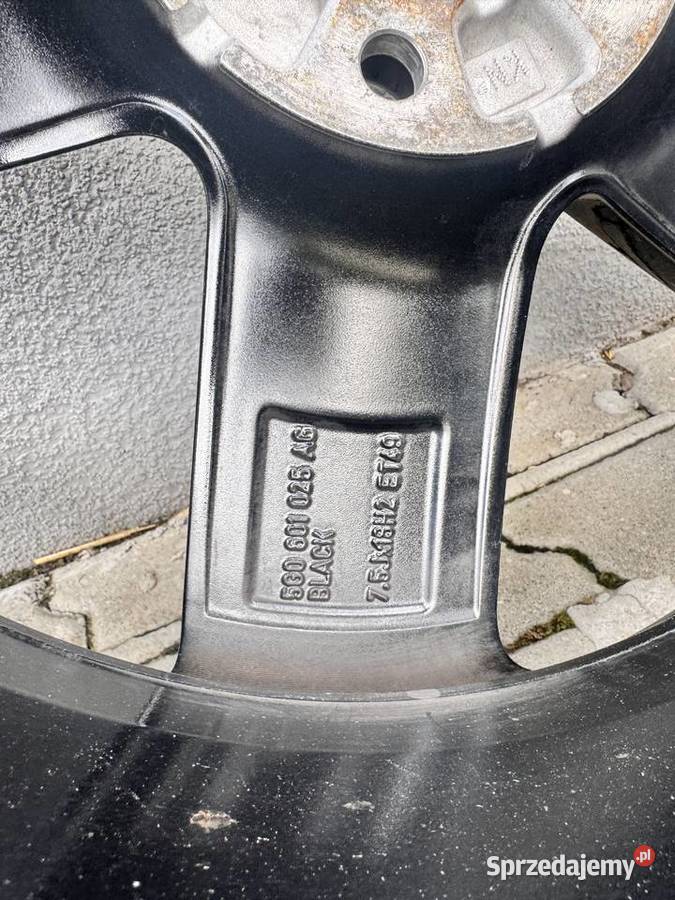 Felgi 18 5x112 z Oponami OE Volkswagen Średnica 18" Książ Wielki