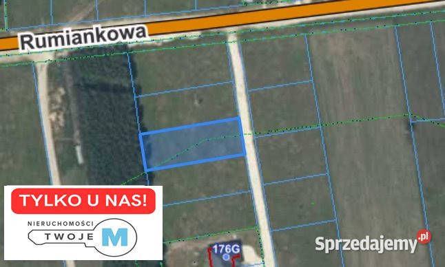 Grunt sprzedam Chmielnik 980m2